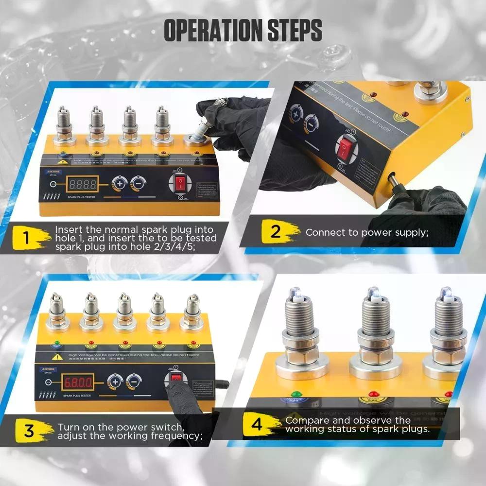 PROBADOR AUTOOL DE BUJÍA SP360 DE ENCENDIDO DIAGNOSTICO AUTOMOTRIZ - 3