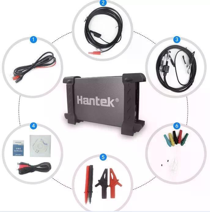 OSCILOSCOPIO DIGITAL HANTEK 6074BE AUTOMOTRIZ USB 4 CANALES - 4