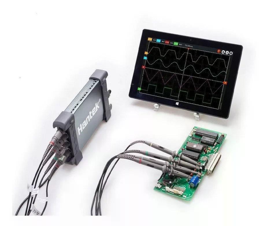 OSCILOSCOPIO DIGITAL HANTEK 6074BE AUTOMOTRIZ USB 4 CANALES - 5