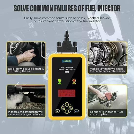 PROBADOR AUTOOL DE INYECTORES CT60 HERRAMIENTA AUTOMOTRIZ - 3