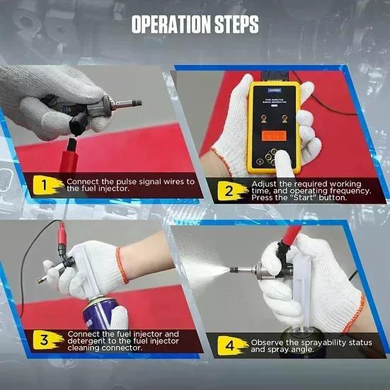 PROBADOR AUTOOL DE INYECTORES CT60 HERRAMIENTA AUTOMOTRIZ - 6