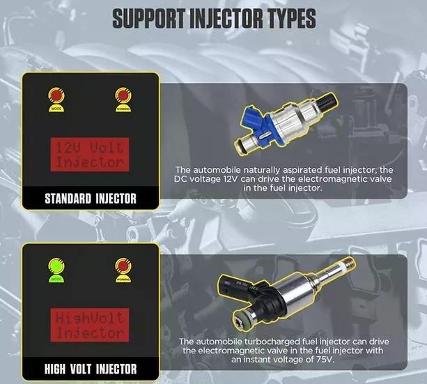 PROBADOR AUTOOL DE INYECTORES CT60 HERRAMIENTA AUTOMOTRIZ - 7