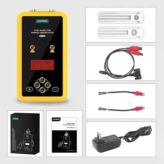 PROBADOR AUTOOL DE INYECTORES CT60 HERRAMIENTA AUTOMOTRIZ - 8