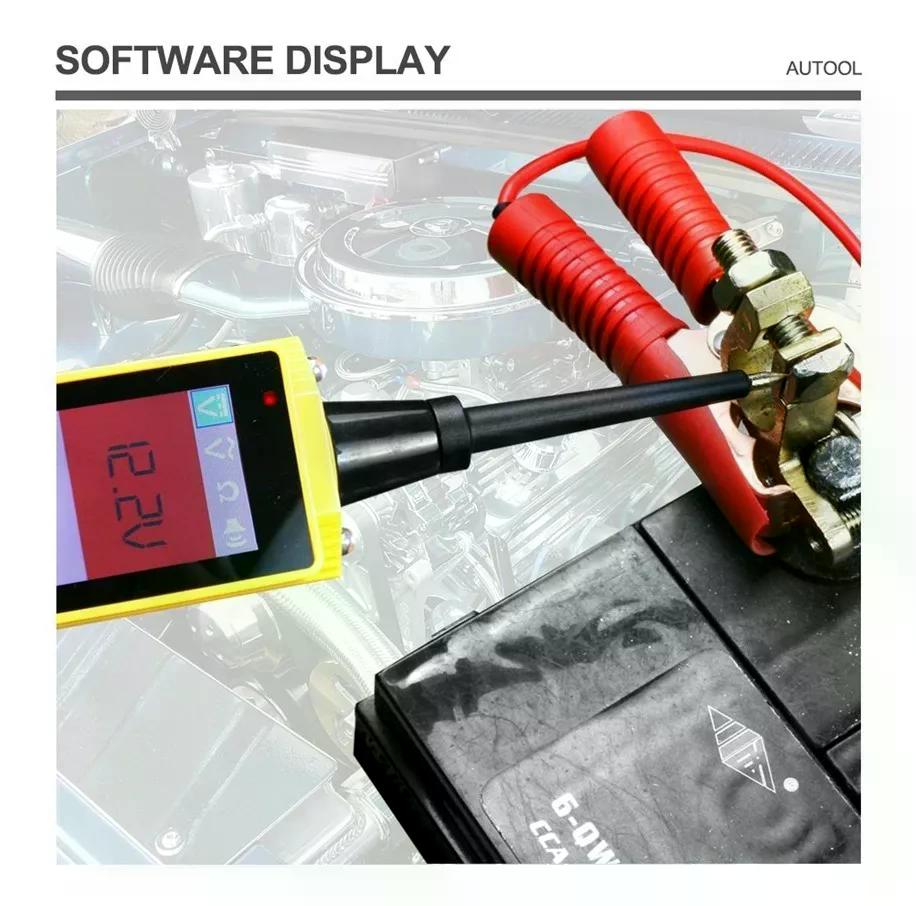 PROBADOR AUTOOL CIRCUITO AUTOMOTRIZ ELÉCTRICO BT260 12V - 5