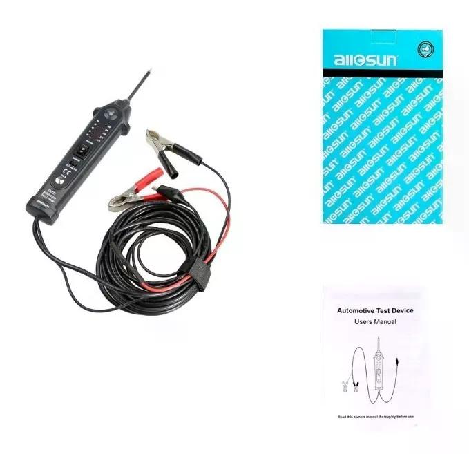 PROBADOR CORTO CIRCUITO AUTOMOTRIZ ELÉCTRICO EM287 12V A 24V - 6