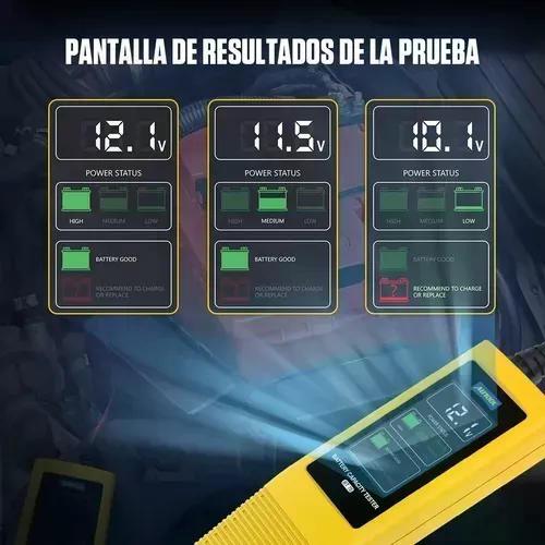 PROBADOR AUTOOL DE CARGA DE BATERÍA BT70 - 5
