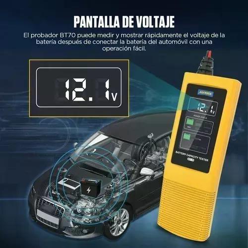 PROBADOR AUTOOL DE CARGA DE BATERÍA BT70 - 6