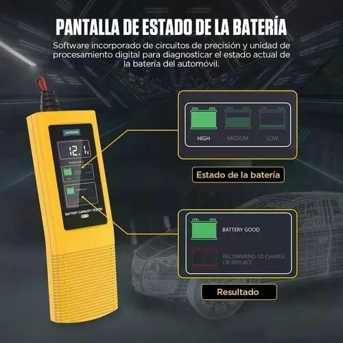 PROBADOR AUTOOL DE CARGA DE BATERÍA BT70 - 7