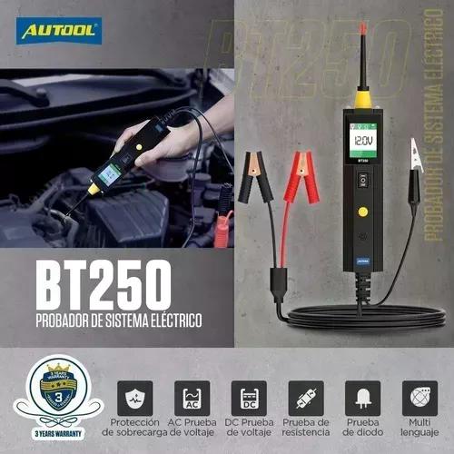 PROBADOR AUTOOL CIRCUITO AUTOMOTRIZ ELÉCTRICO BT250 12V - 2