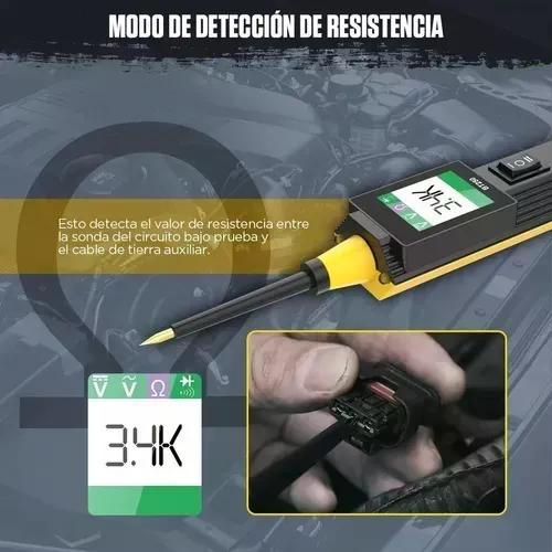 PROBADOR AUTOOL CIRCUITO AUTOMOTRIZ ELÉCTRICO BT250 12V - 3