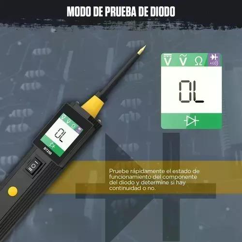 PROBADOR AUTOOL CIRCUITO AUTOMOTRIZ ELÉCTRICO BT250 12V - 7