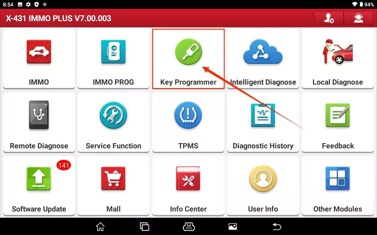 PROGRAMADOR LAUNCH DE LLAVES X431 KEY PROGRAMMER - 8