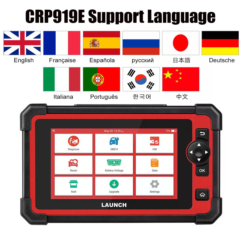 SCANNER LAUNCH X431 CRP919E CAN FD FUNCION+31 BI-DIRECCIONAL - 5