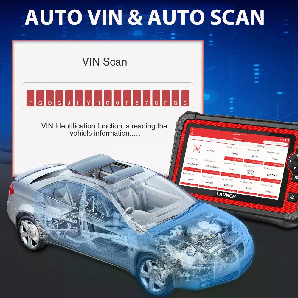 SCANNER LAUNCH X431 CRP919E CAN FD FUNCION+31 BI-DIRECCIONAL - 7