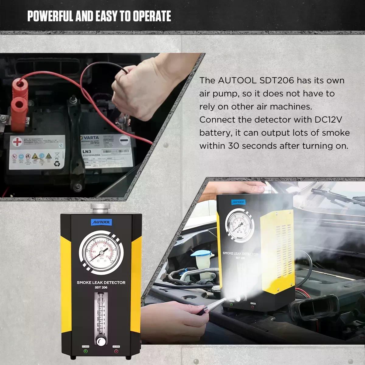 DETECTOR AUTOOL FUGAS DE HUMO SDT206 / NUEVA VERSIÓN - 3