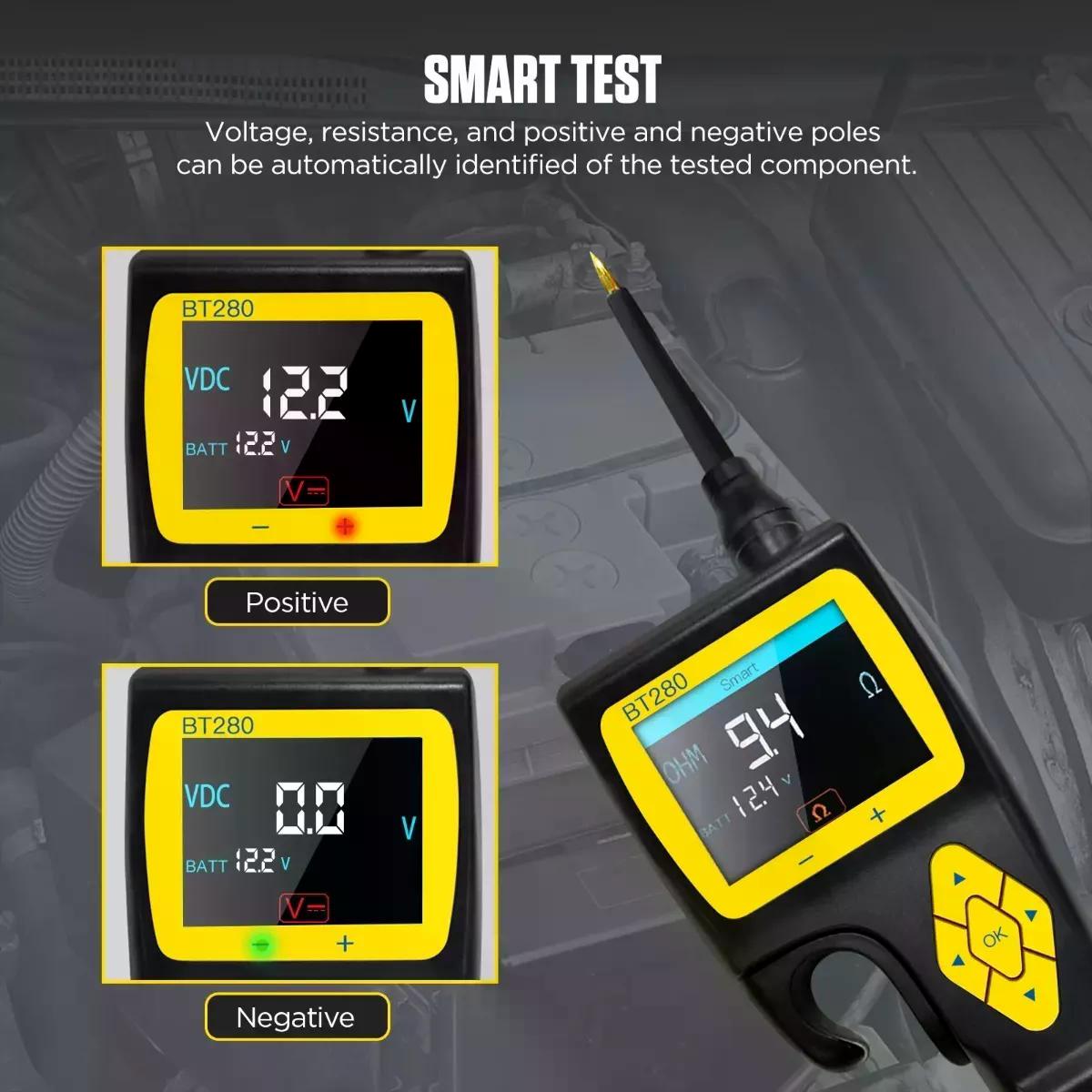PROBADOR AUTOOL DE CIRCUITO BT280 OSCILOSCOPIO PUNTA LÓGICA - 5