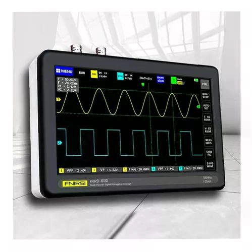OSCILOSCOPIO TABLETA DIGITAL FNIRSI 1013D 100MHZ 1GSA/S 2CH - 5