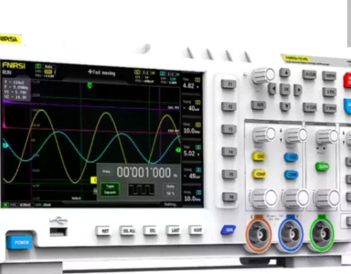 OSCILOSCOPIO FNIRSI-1014D 100MHZ 2CH 1GSA/S + GENERADOR FUNC - 4