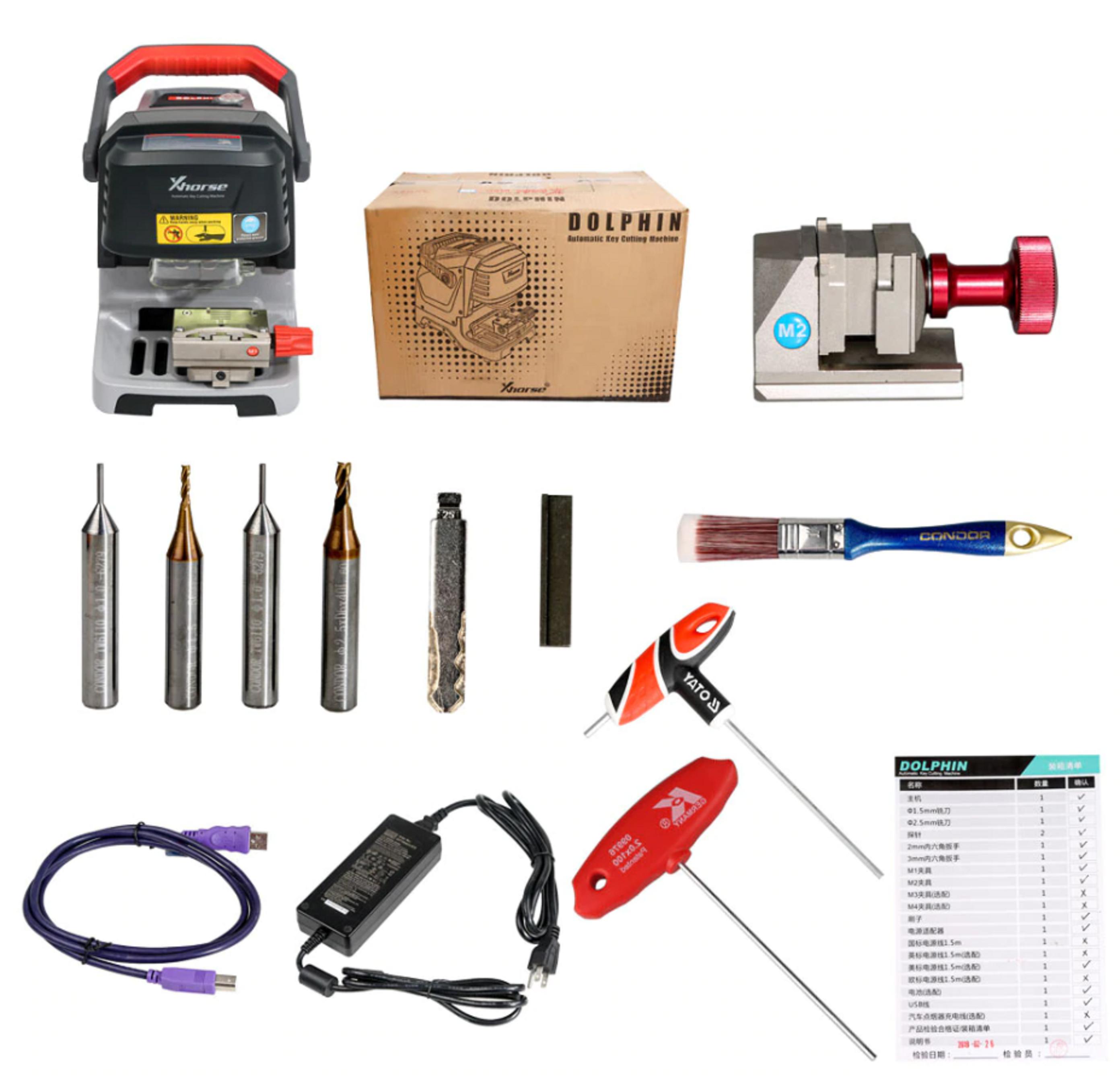 MAQUINA DE LLAVES AUTOMÁTICA CNC CORTE XHORSE DOLPHIN XP005 - 3