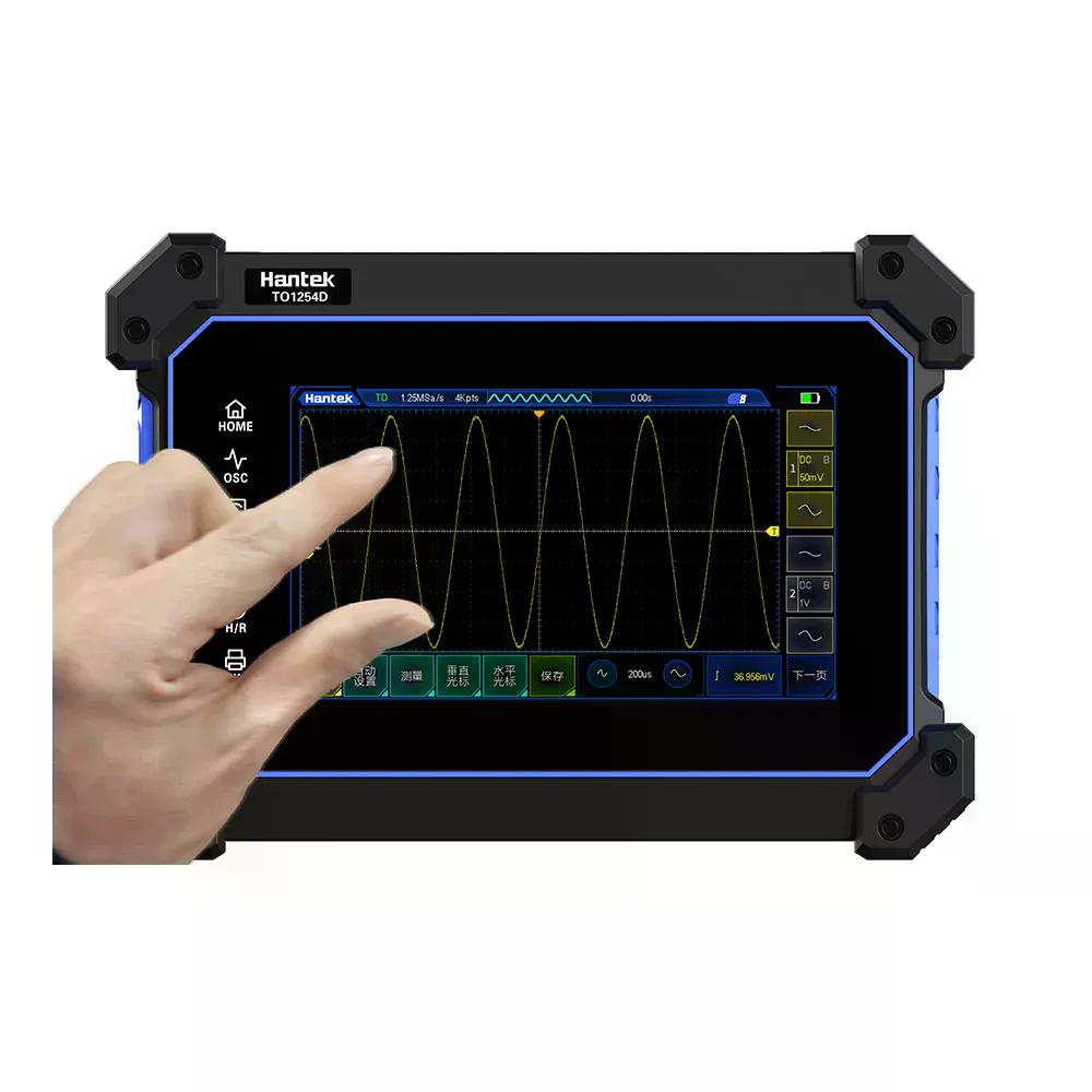 HANTEK TO1254D TÁCTIL OSCILOSCOPIO 4C 150/250MHZ 1GSA/S USB - 2
