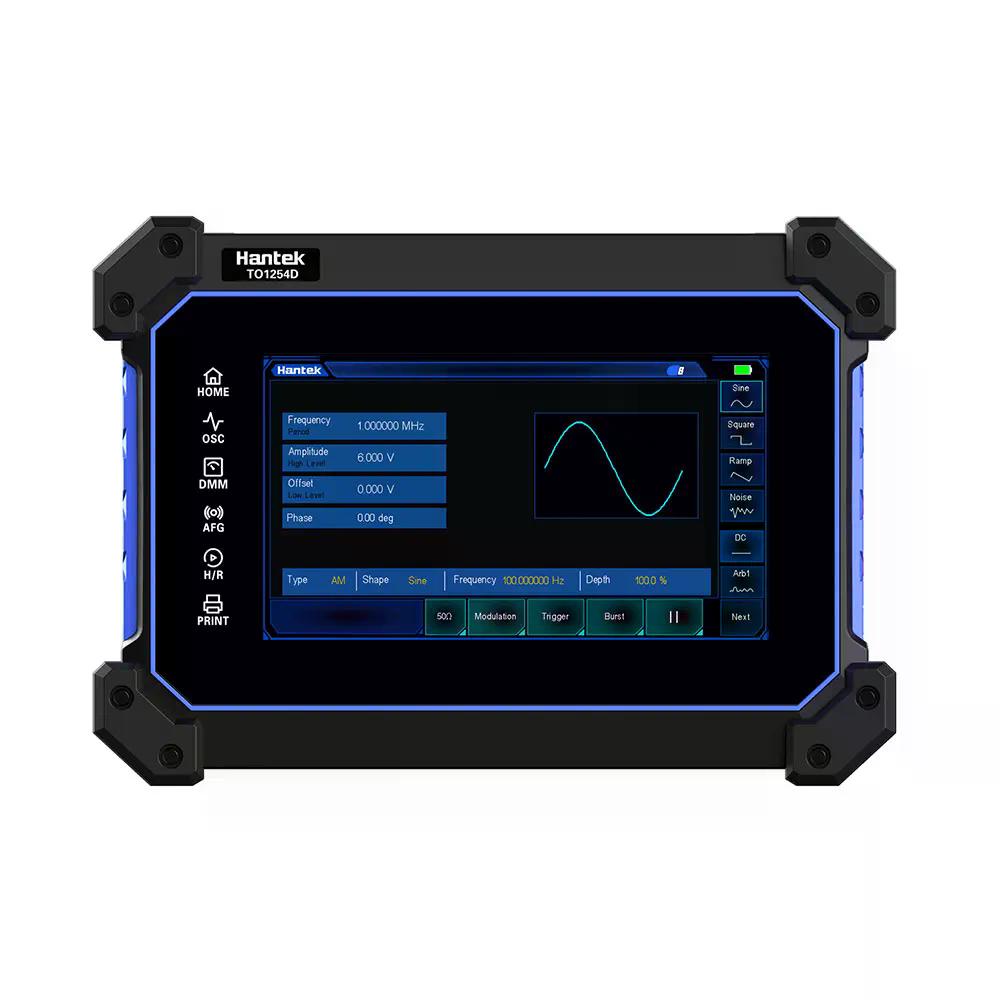HANTEK TO1254D TÁCTIL OSCILOSCOPIO 4C 150/250MHZ 1GSA/S USB - 3