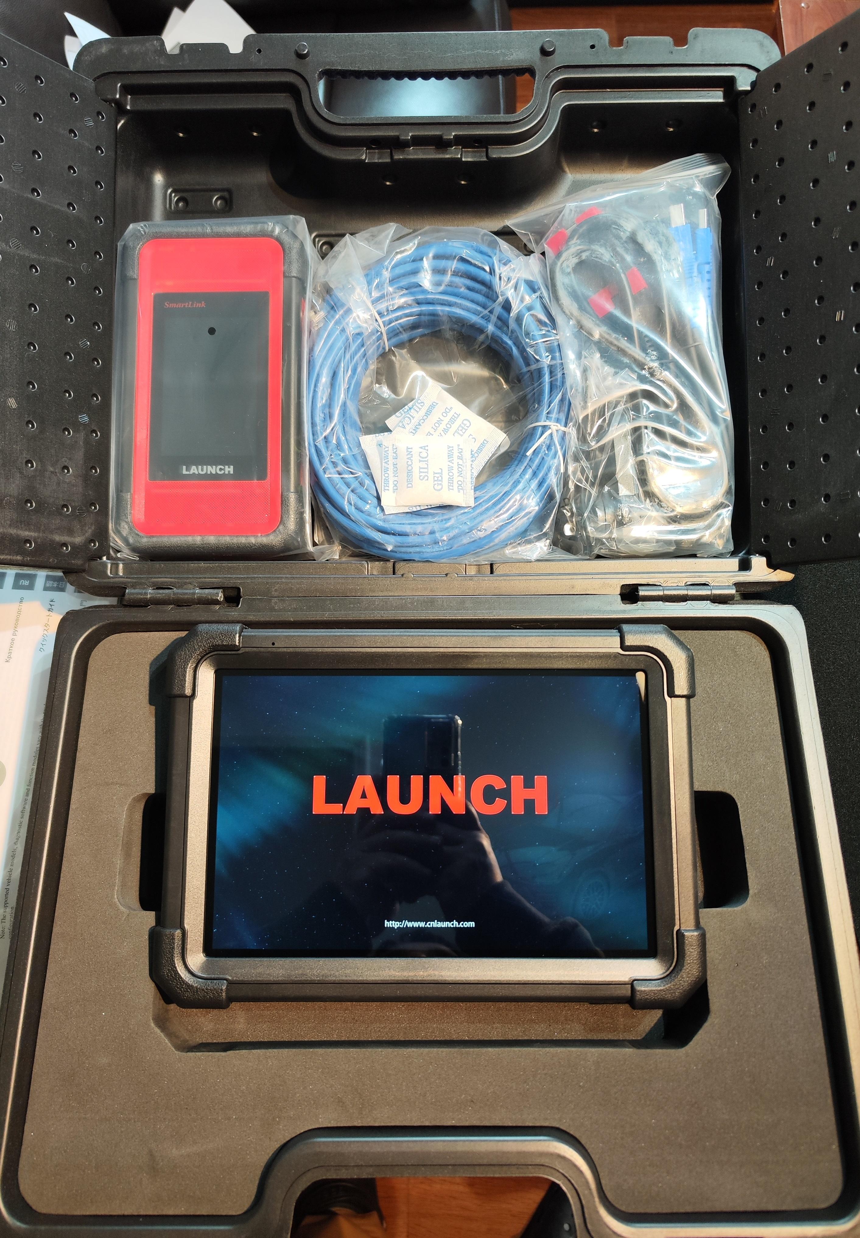SCANNER  LAUNCH X431 V+ SMARTLINK HD PROFESIONAL MAQUINA 24V - 2