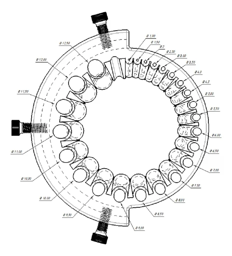 AFILADOR BROCAS AMOLADORA PORTATIL 4,5 PULGADA GALLETERA - 5