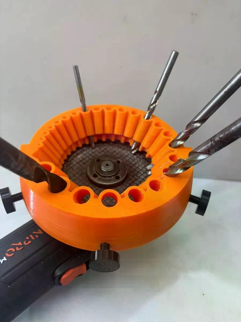 AFILADOR BROCAS AMOLADORA PORTATIL 4,5 PULGADA GALLETERA - 9