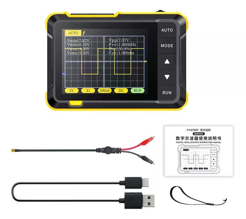 OSCILOSCOPIO DIGITAL PORTÁTIL FNIRSI DSO152 - 1