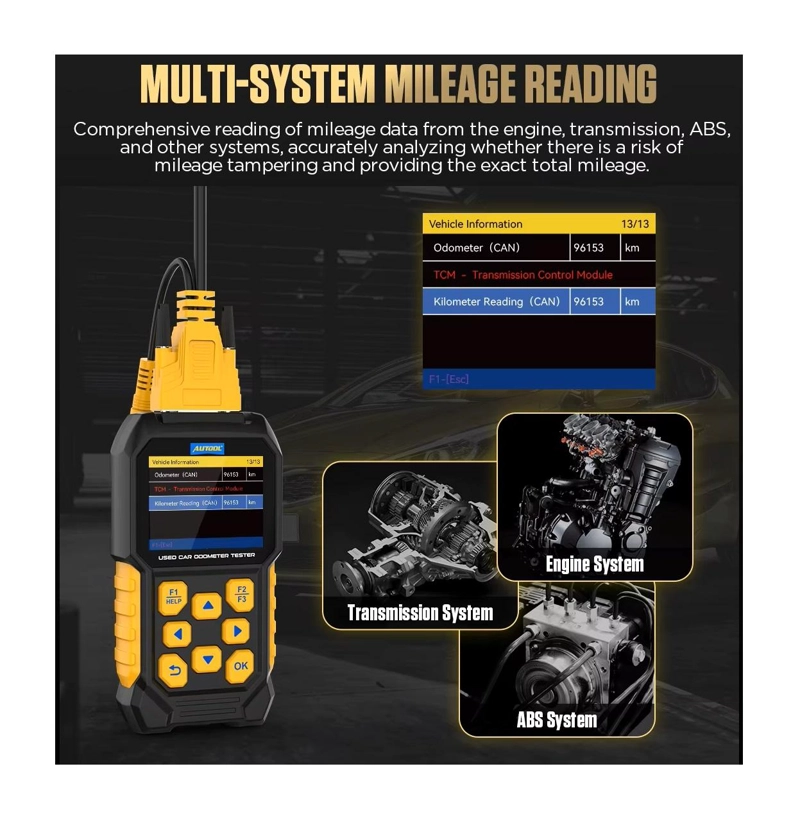 SCANNER DE ODOMETRO PARA AUTOS USADOS ​, LECTOR DE CODIGO VIN Y BORRADO DE CODIGOS DE ERROR - 5