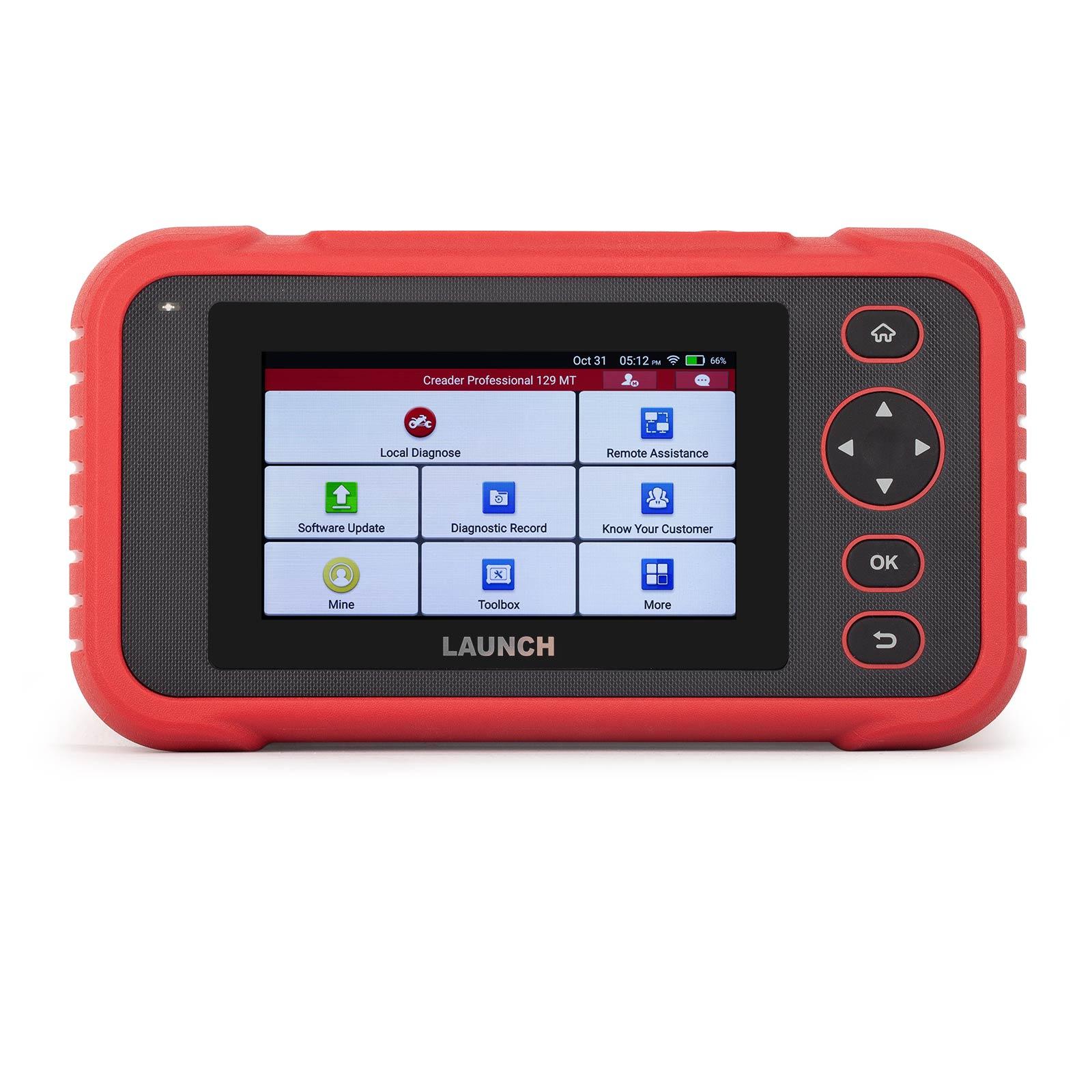 SCANNER  MOTOS LAUNCH CRP129 MT CON SISTEMA COMPLETO OBD - 7