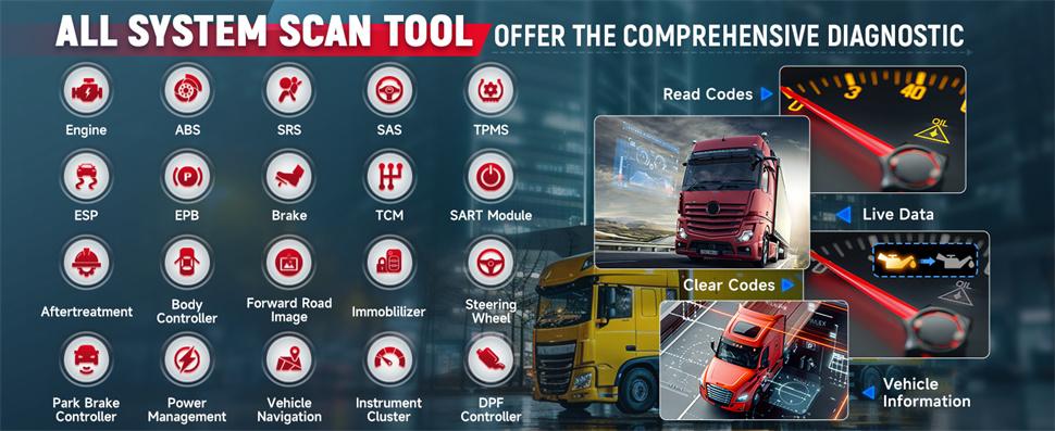 LAUNCH CRP129 HD ESCANER OBD2 MULTIMARCAS PROFESIONAL TACTIL - 3
