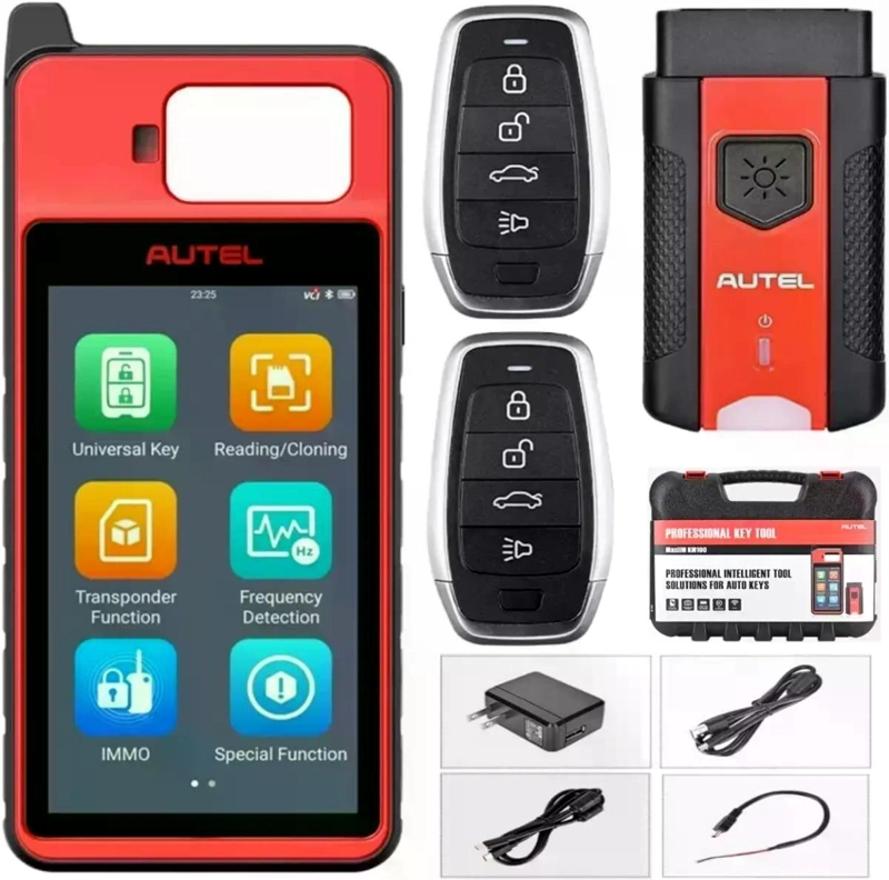 SCANNER AUTOMOTRIZ AUTEL MAXI-IM KM100 PROGRAMADOR LLAVES - 4