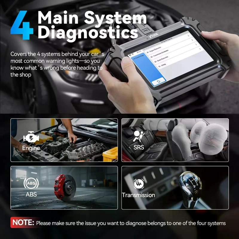SCANNER  AUTOMOTRIZ  XTOOL D5S  TACTIL 16 FUNCIONES ESPECIAL - 3