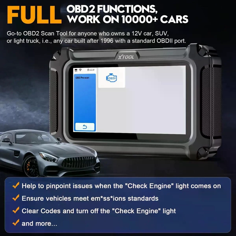 SCANNER  AUTOMOTRIZ  XTOOL D5S  TACTIL 16 FUNCIONES ESPECIAL - 7