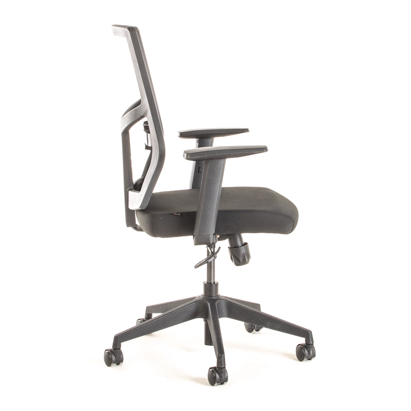 SILLA MIKRA BIT-2 1 CUERPO NEGRO RECLINABLE CON APOYO LUMBAR REGULABLE - 2