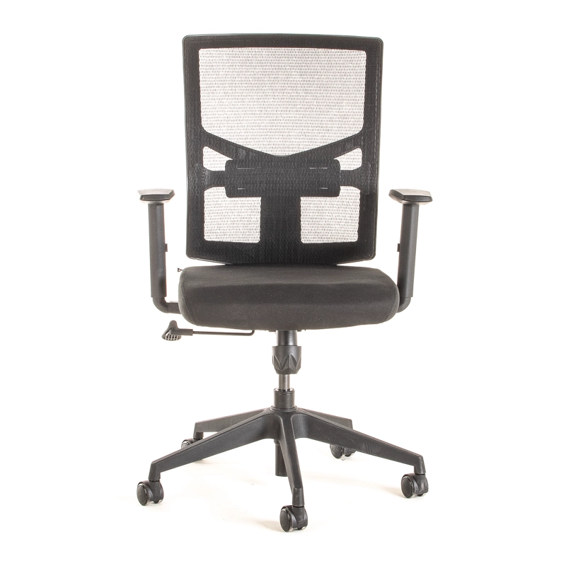 SILLA MIKRA BIT-2 1 CUERPO NEGRO RECLINABLE CON APOYO LUMBAR REGULABLE - 3