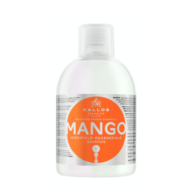 SHAMPOO MANGO PARA CABELLOS DESHIDRATADOS Y TRATADOS QUÍMICAMENTE 1000ML - 1