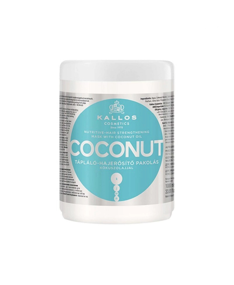 Kallos Mascarilla Coconut Regeneradora Para Cabello Frágil y Seco 1000mg - 1