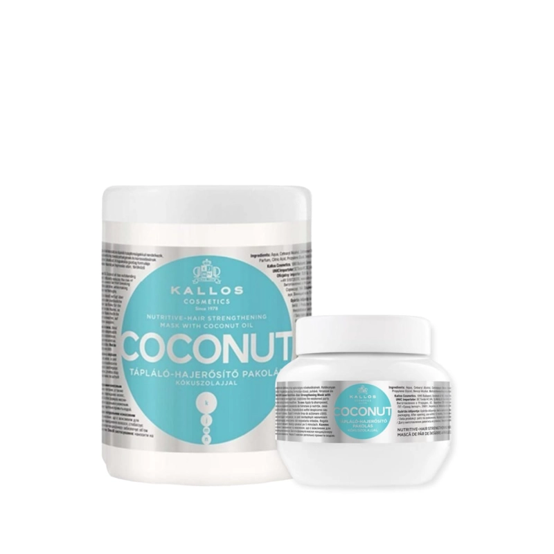 Kallos Mascarilla Coconut Regeneradora Para Cabello Frágil y Seco 1000mg - 3