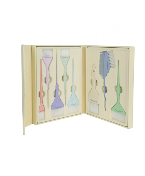 FRAMAR KIT DE BROCHAS TEA PARTY COLOUR BRUSH SET - 1