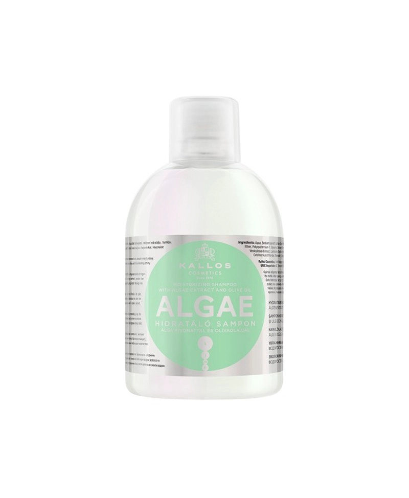 KALLOS SHAMPOO ALGAE CON ACEITE DE OLIVA Y ALGAS REESTRUCTURADOR CAPILAR 1000ML - 1