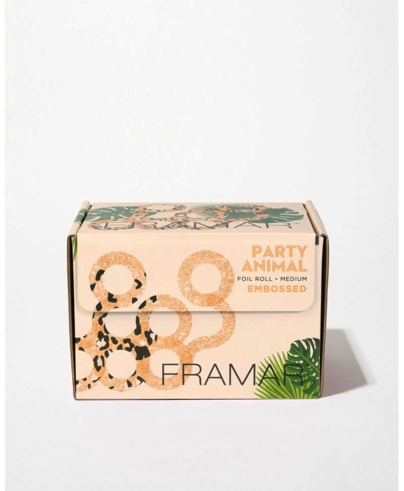 FRAMAR ROLLO DE PAPEL PARA TINTURA FIESTA ANIMAL MEDIUM 100METROS - 2