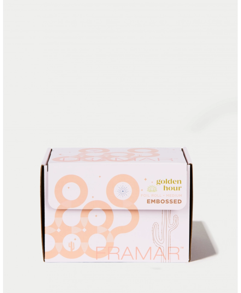 FRAMAR ROLLO DE PAPEL PARA TINTURA GOLDEN HOUR MEDIUM 100 METROS - 2