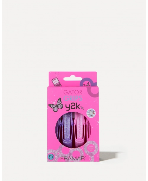 FRAMAR CLIPS DE AGARRE COCODRILO - MARIPOSAS Y2K SET - 4 UNIDADES - 1