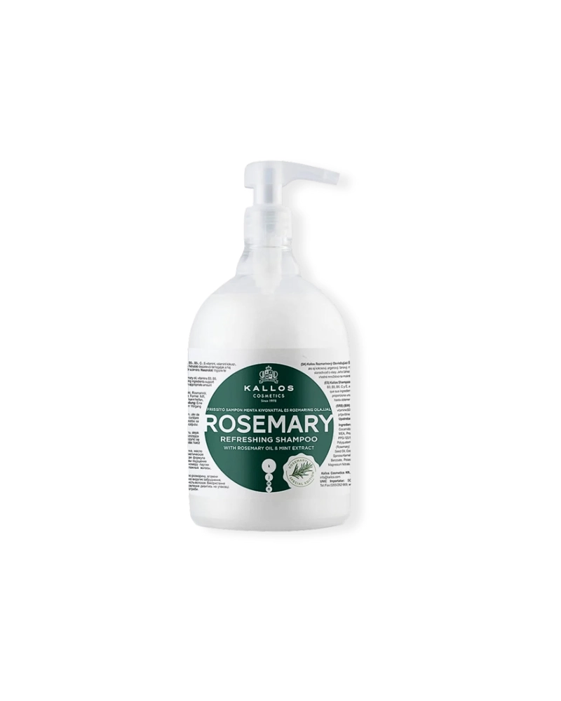 KALLOS SHAMPOO ROMERO CRECIMIENTO, ANTICAIDA Y BRILLO 1000ML - 2