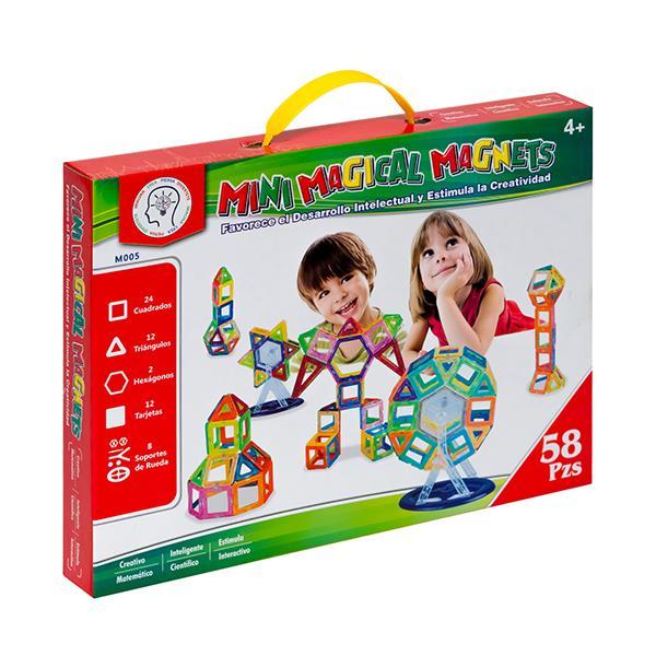 JUEGO MAGNÉTICO MAGICAL MAGNETS M005 MINI 58 PIEZAS - 1