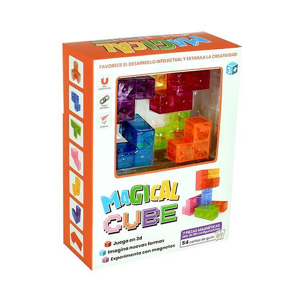 JUEGO MAGNÉTICO MAGICAL MAGNETS M202 MAGICAL CUBE 7 PIEZAS - 1