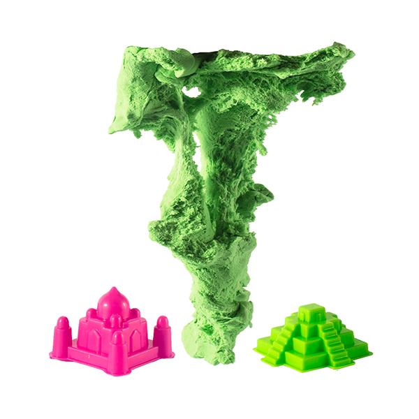 ARENA MÁGICA COTTON SAND VERDE1 KILO 5 MOLDES - 3