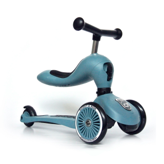 SCOOTER 2 EN 1 HIGHWAYKICK 1 ACERO SCOOT AND RIDE | Acero - 1